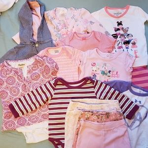 15 piece 6 month baby girl lot
